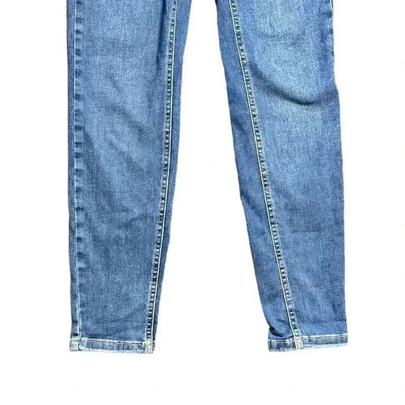 We The Free by Free People Womens Riley High Rise Back Seam Skinny Jean Size 28 - Picture 4 of 7